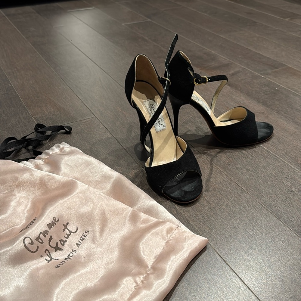 Black Heels/Tango Argentino Dancing Shoes